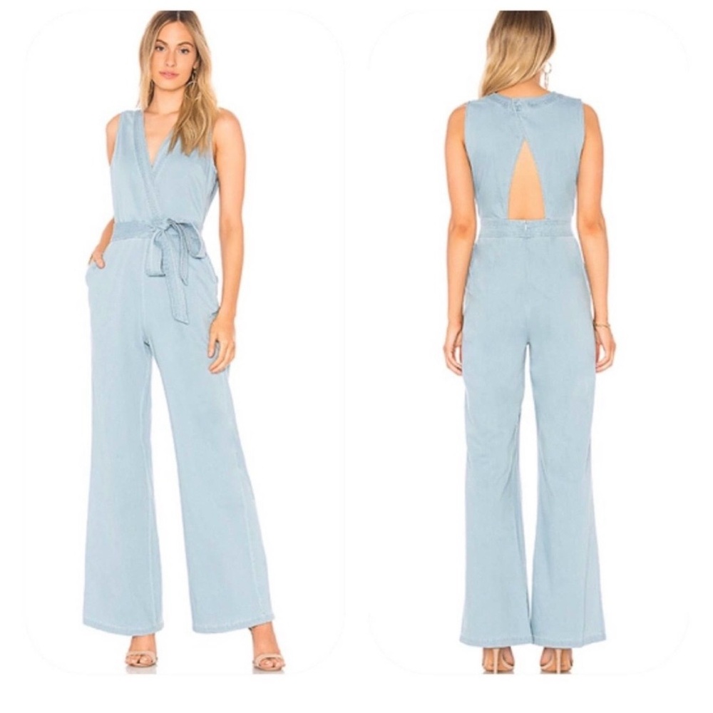 Jack By BB Dakota Suko Blue Jumpsuit Chambray
